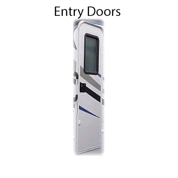 RV entry door, custom made rv entry door